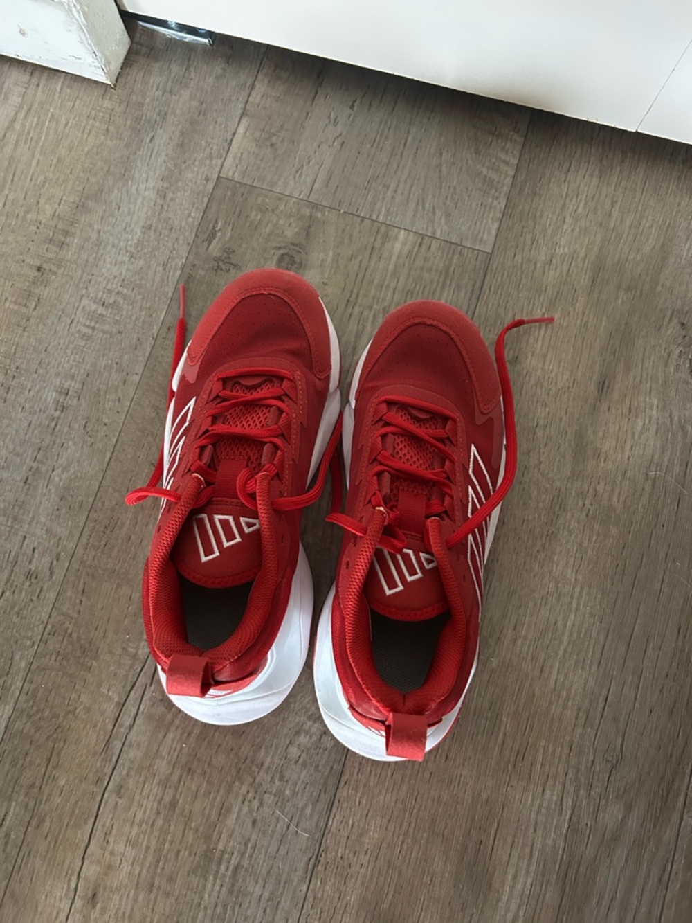Men’s Adidas Red Athletic Sneakers